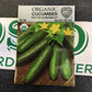 Organic Cucumber Early Spring Burpless