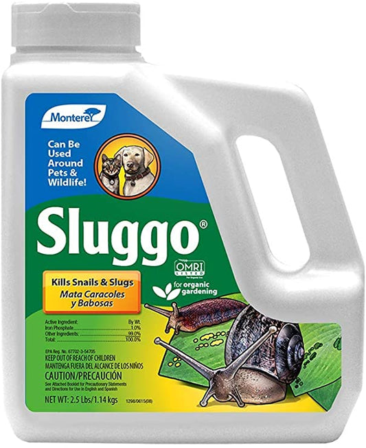 Sluggo 2.5lb shaker ORG