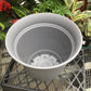 10' Eclipse rnd plntr gray