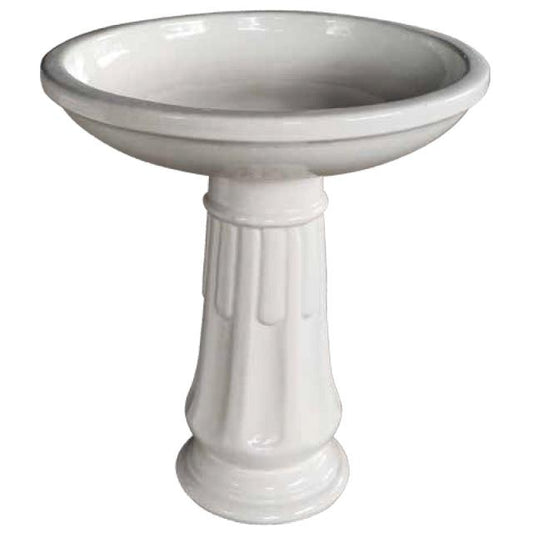 birdbath 23' white