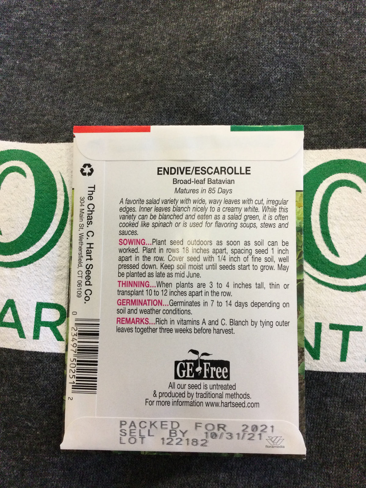Endive Broadleaf (Escarolle)