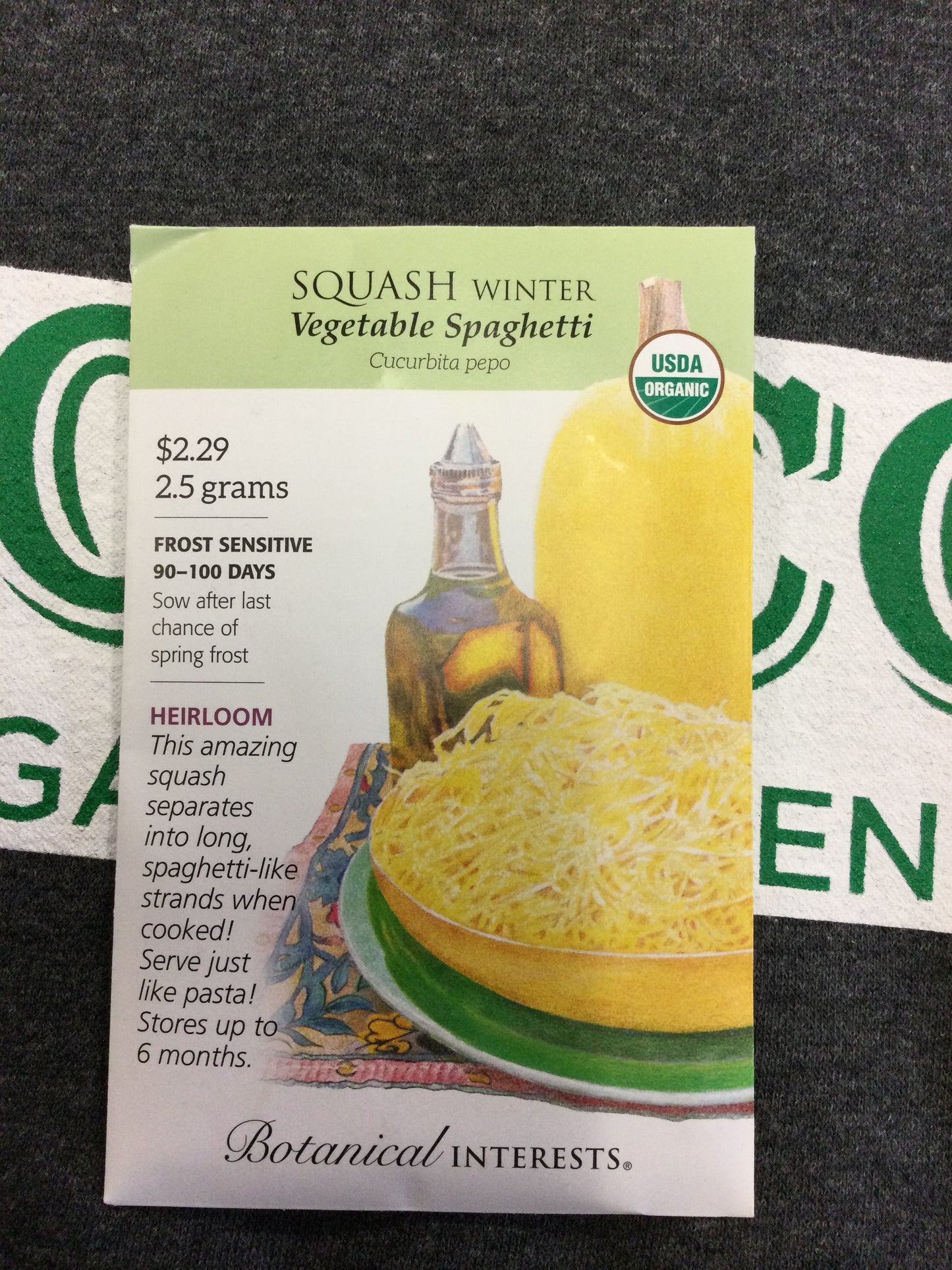 ORG Squash Spaghetti