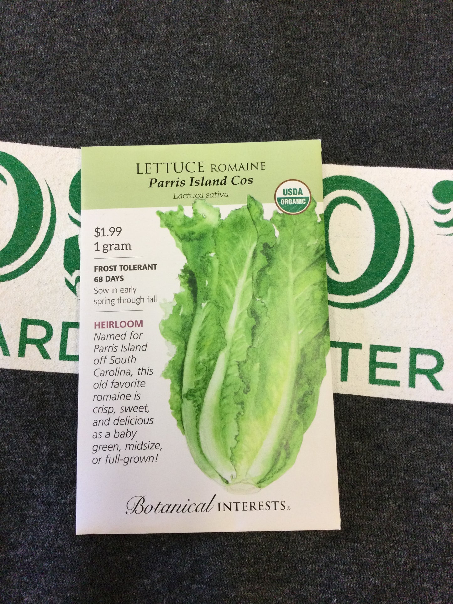 ORG Lettuce Romaine Paris islnd