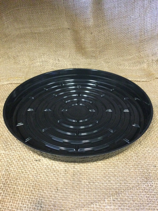 12' HD saucer blk