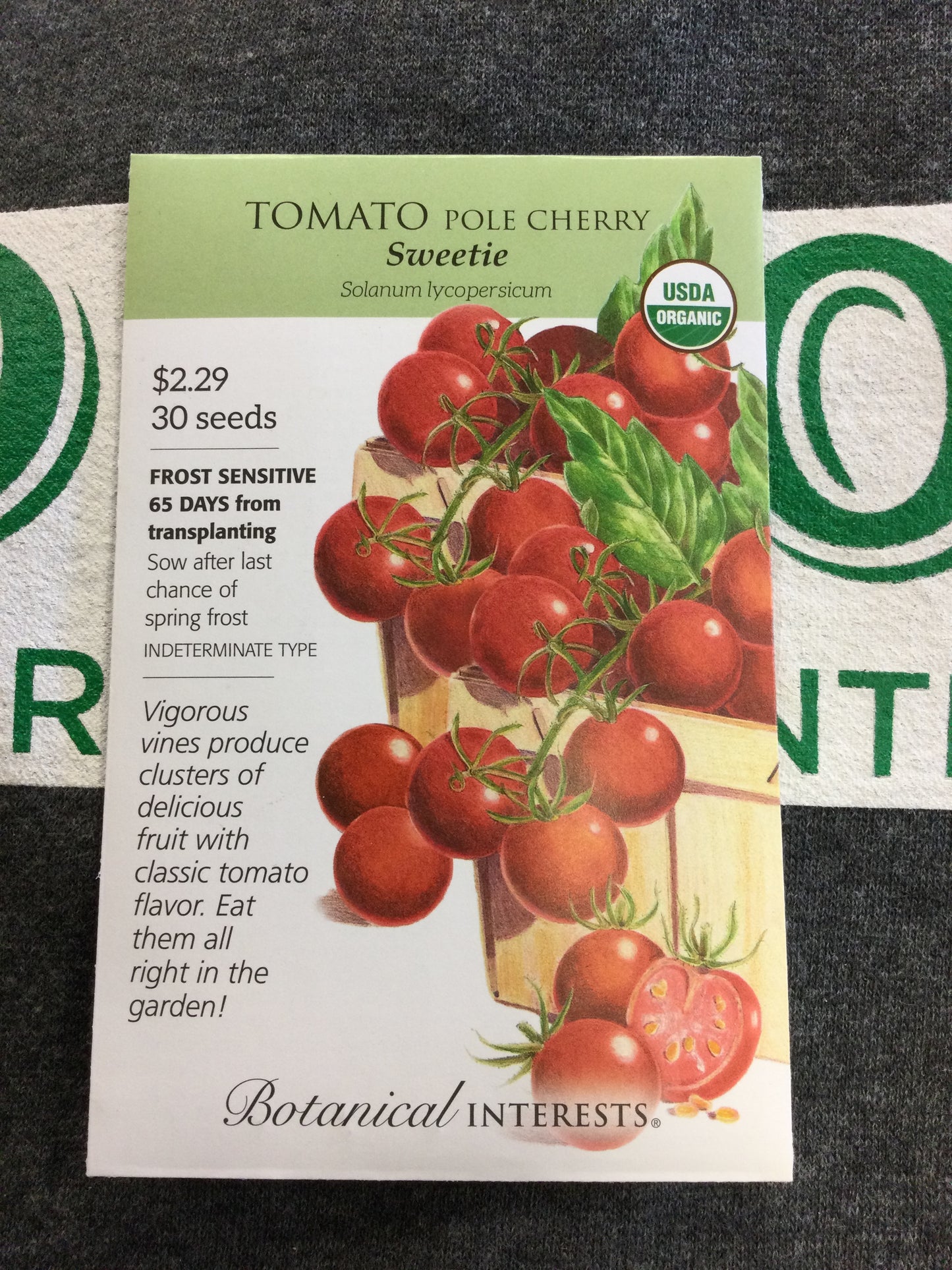ORG Tomato Cherry Sweetie