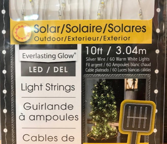 10 ft solar string lights