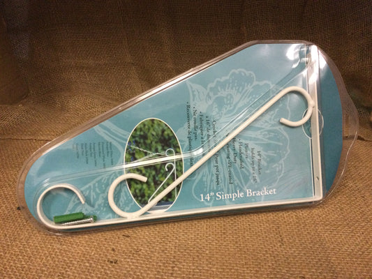 14' Wall Bracket Wh