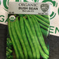 Organic Bean Blue Lake Bush