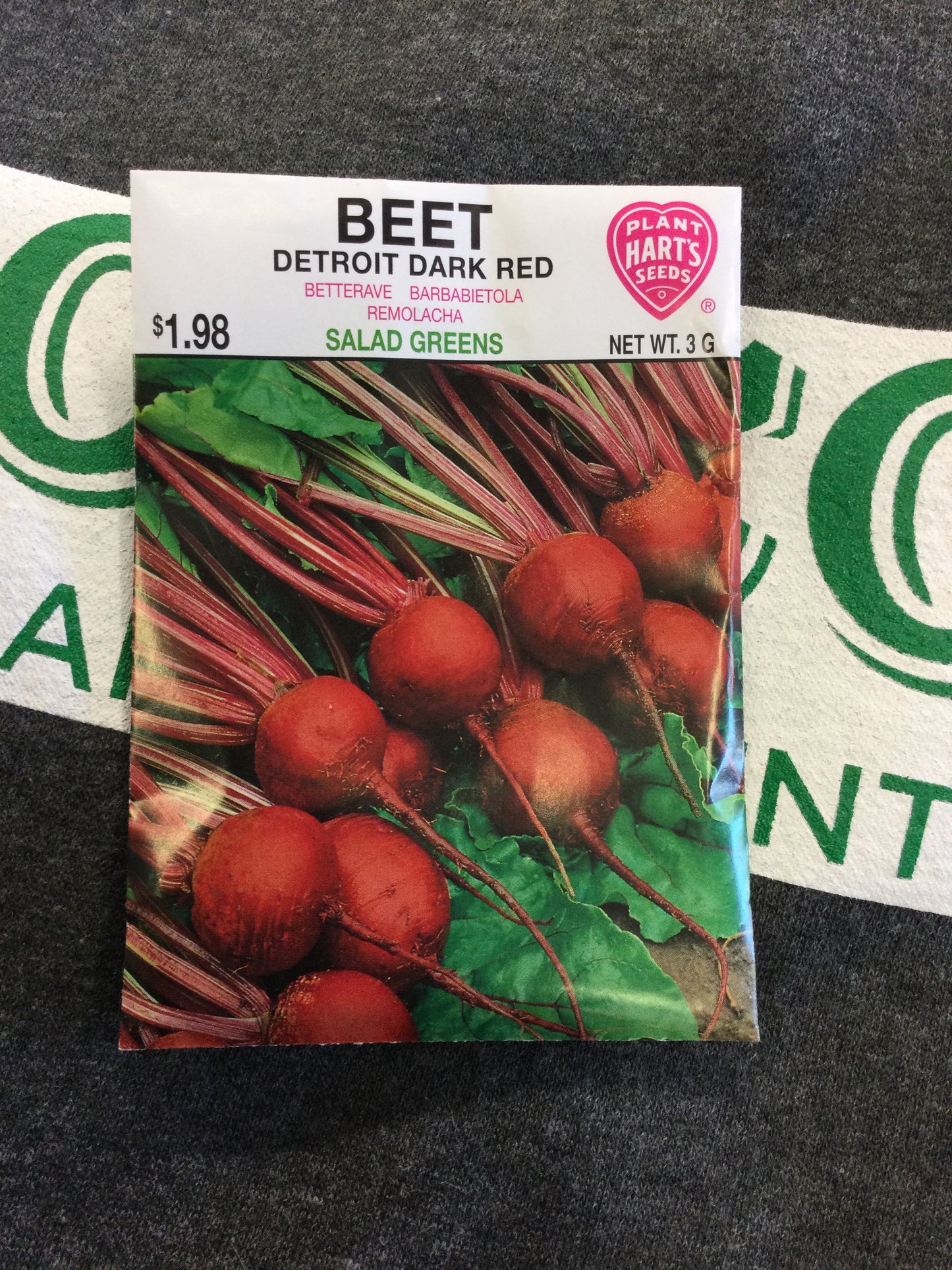 Beet Detroit Dark Red