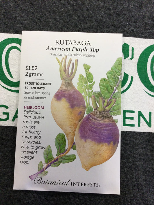 Rutabaga American Purple