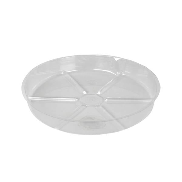 12" CL Plastic Saucer