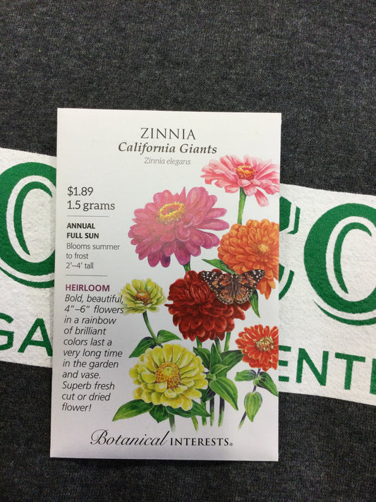 Zinnia California Giants