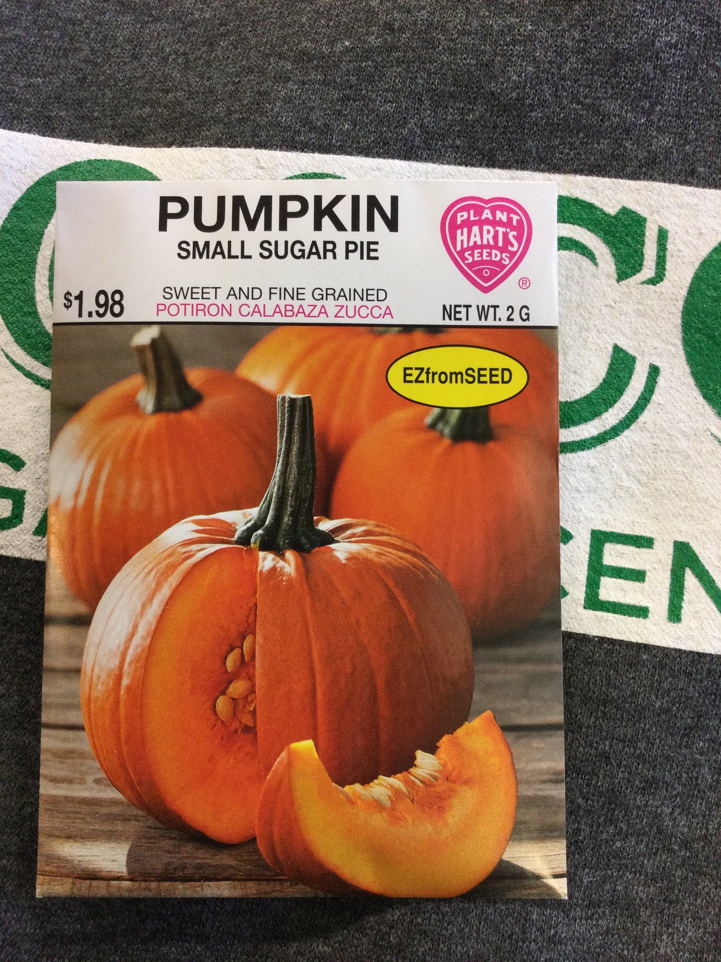 Pumpkin Small Sugar