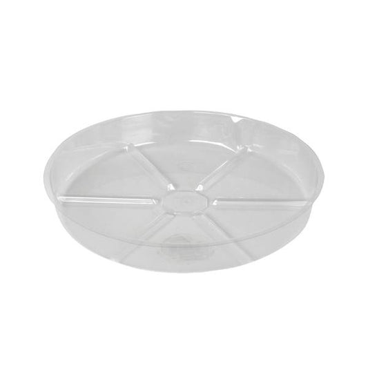 10" CL Plastic Saucer