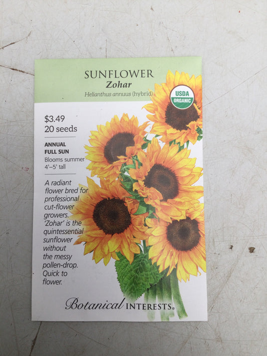 Sunflower Zohar hybrid ORG