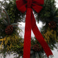16' mixed greens & cone wreath