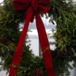 16' mixed greens & cone wreath