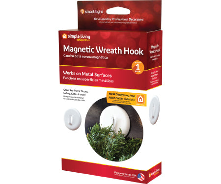 magnetic wreath hang single