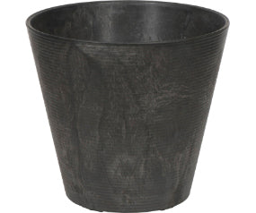 10" black cali pot