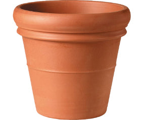 14.5' HD Clay Rolled Rim Pot