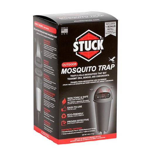 stuck mosquito trap