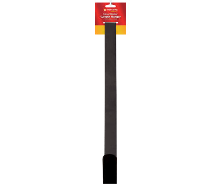 14' blk metal wreath holder