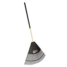 24' plastic leaf rake