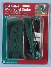 3 Outlet yd stake