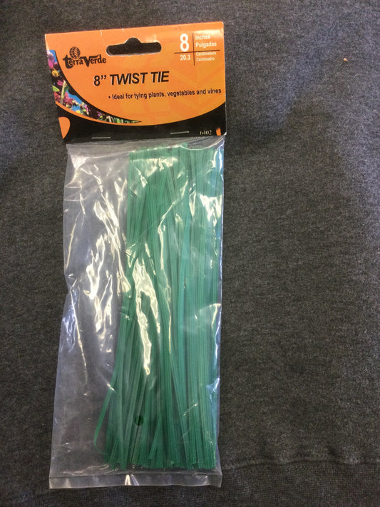 Twist Tie 8in 100pk