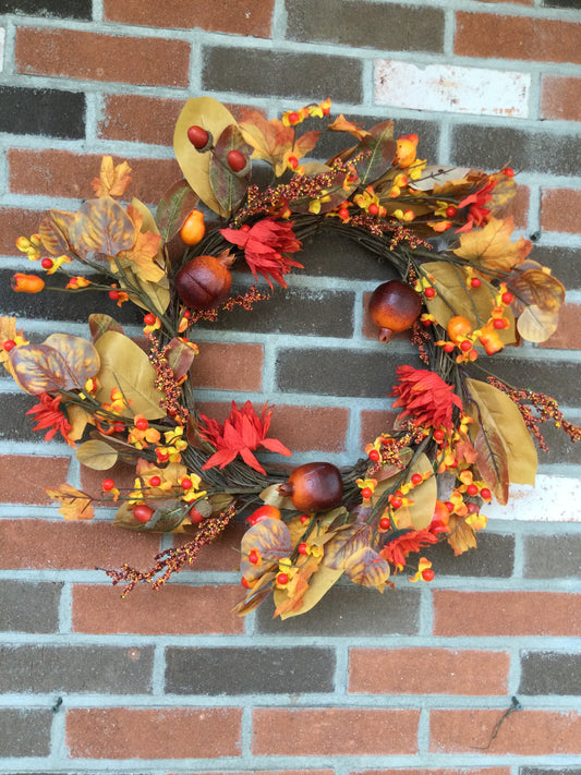 22' harvest wreath