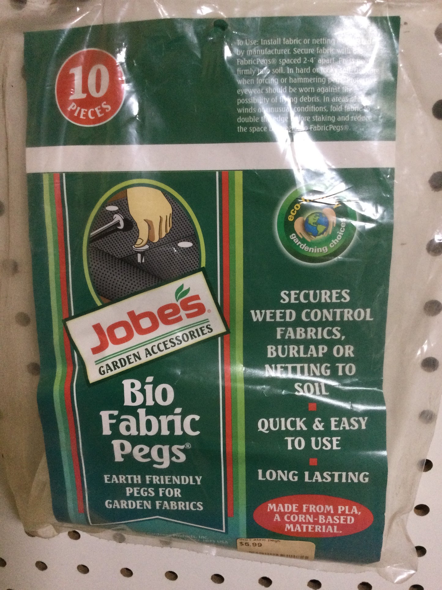 Bio Fabric pegs