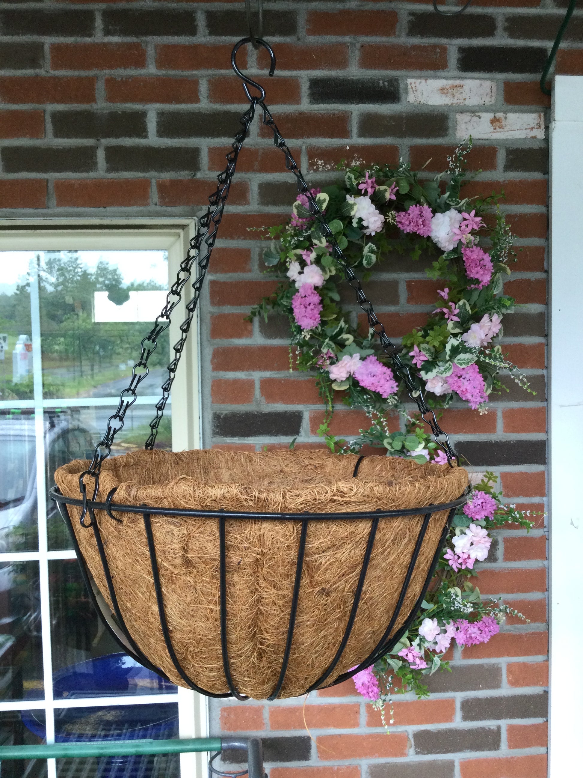 20 inch hanging basket planter 12' traditional basket – Bosco's Garden Center