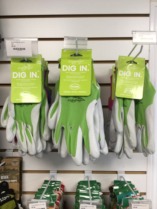 Ladyfinger Dig In med